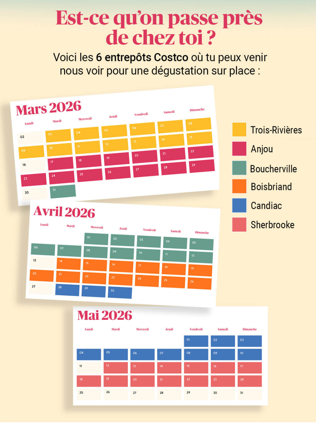 Trio Roadshow Costco