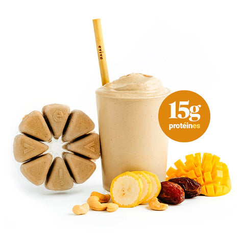 Frappé Érable - smoothie nutritionnel d'Evive -
