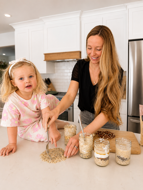 Overnight oats pain aux bananes