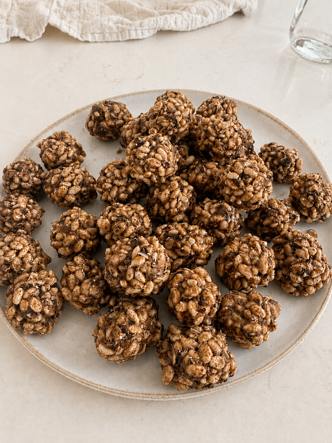 Boules d’énergie au caramel salé