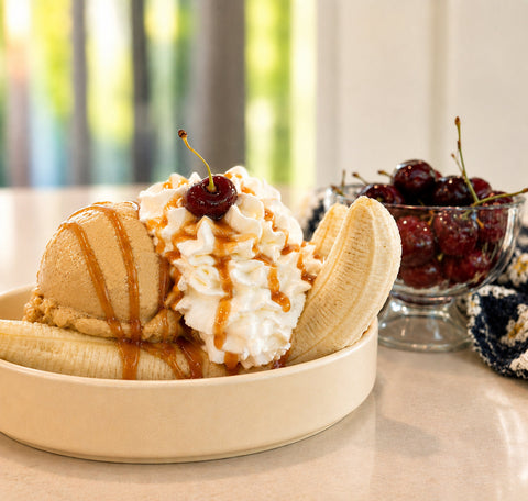 Banana Split Caramel Salé