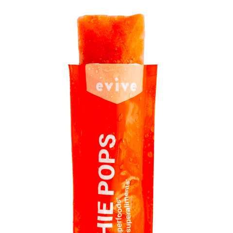 5 Smoothie POPS Fraise Mangue - Promo - smoothie - pop nutritionnel d'Evive - 