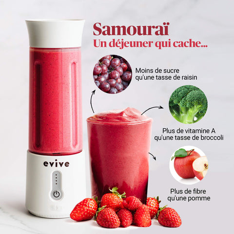 Samouraï - smoothie nutritionnel d'Evive - 