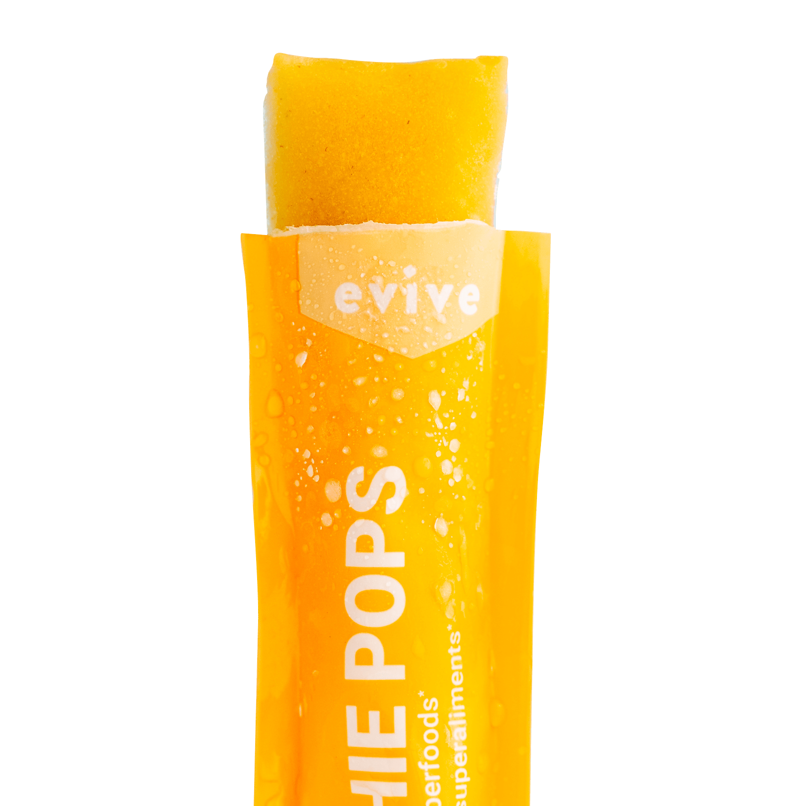 Smoothie POPS Pêche - smoothie - pop nutritionnel d'Evive - 